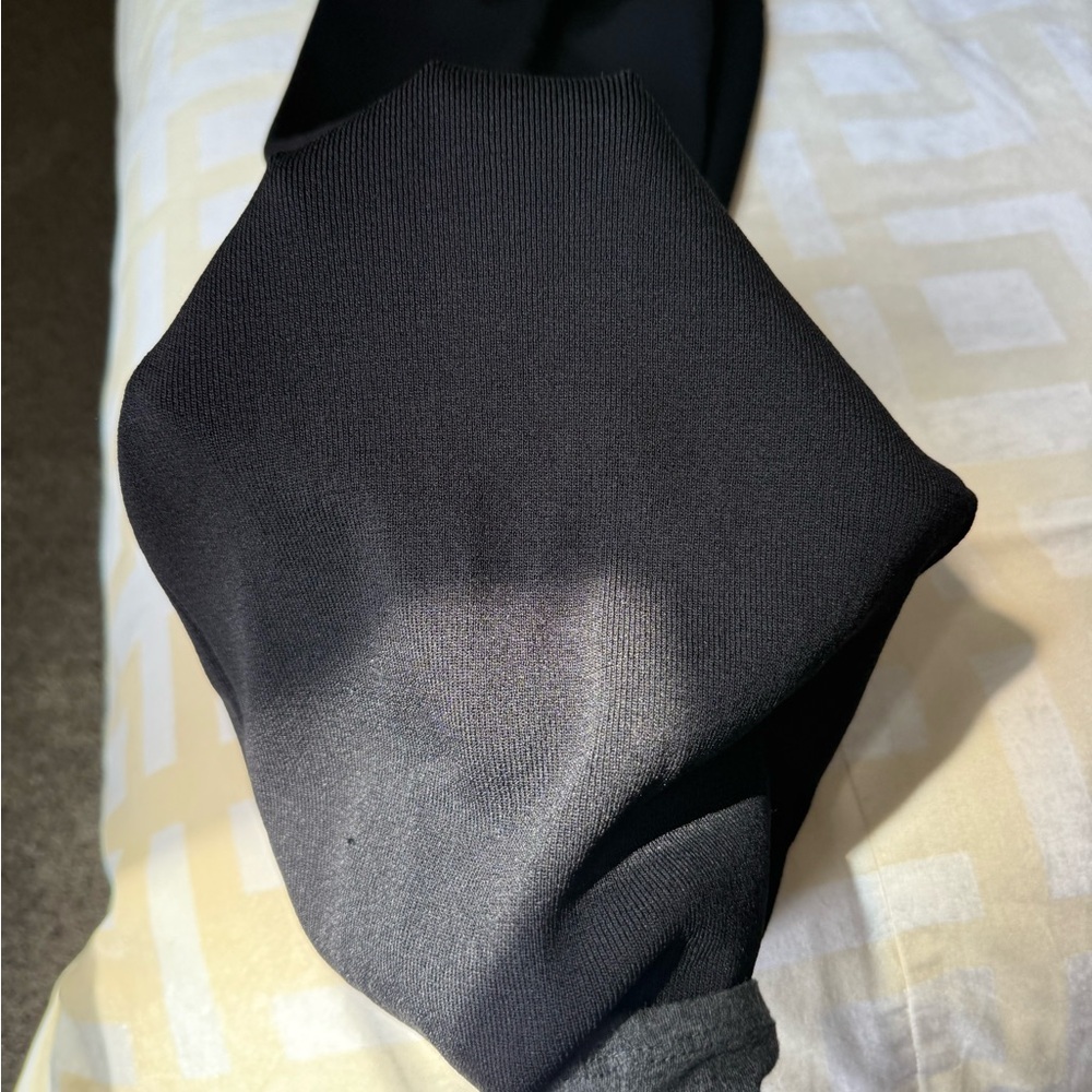 Zara Black Evening  Dress with Embellished Sparkle  Detail in back - Picture 5 of 12